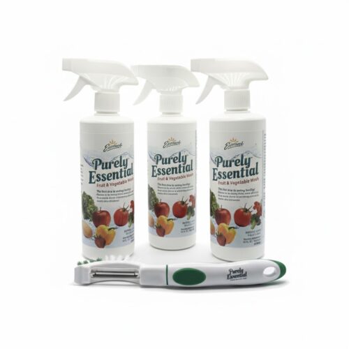 16oz SPRAYER Promo (3 Pack) WITH scrub brush and peeler